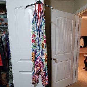 Flying Tomato floral backless dress